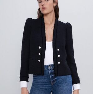 Zara Black Blazer Size XXL